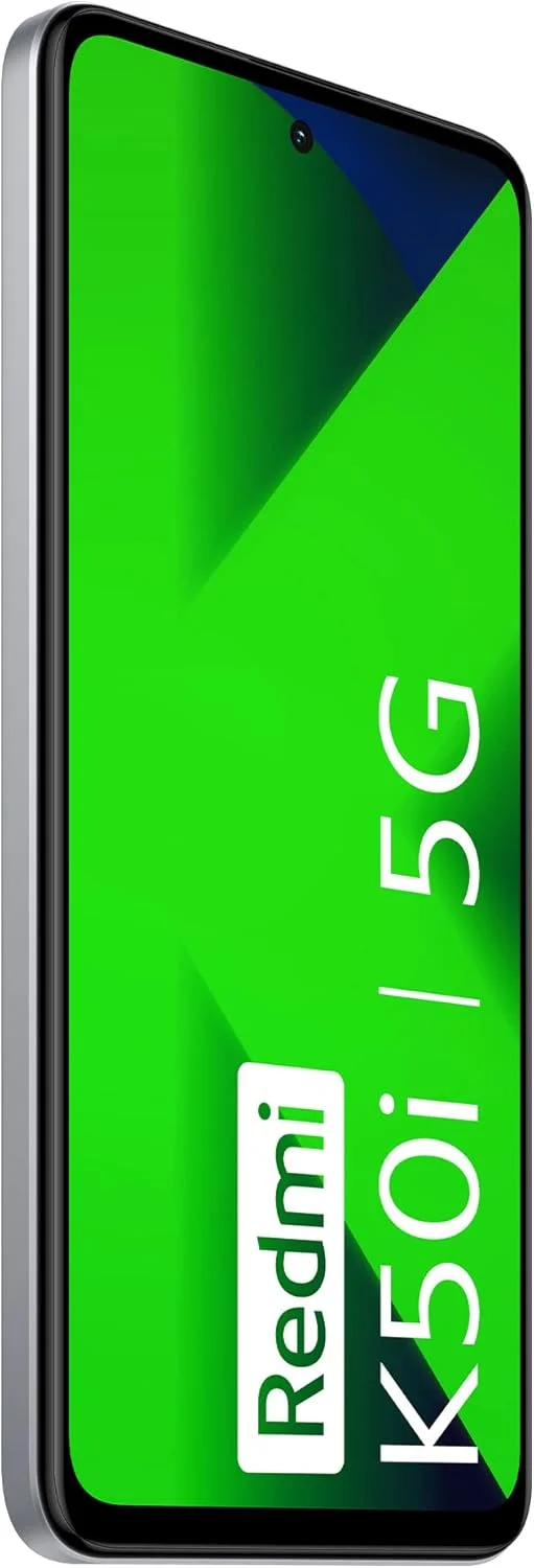 ردمی K50i نقره ای سریع (8 گیگابایت رم 256 گیگابایت رام) | پردازنده پرچمدار Mediatek Dimensity 8100 | صفحه نمایش 144 هرتز Liquid FFS