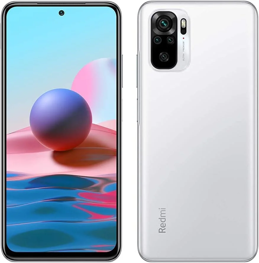 گوشی موبایل شیائومی Redmi Note 10S دو سیم کارت نمایشگر آمولد سفید سنگریزه ای 6 گیگابایت رم 128 گیگابایت 4G LTE