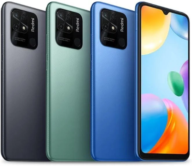 شیائومی Redmi 10C 4G Volte با حافظه 128 گیگابایت + رم 4 گیگابایت، آنلاک فابریک، صفحه نمایش 6.71 اینچی، دوربین 50 مگاپیکسلی (غیرقابل استفاده در Verizon Sprint Boost Cricket Metro At&T) + (همراه با شارژر فندکی سریع) (سبز نعنایی)