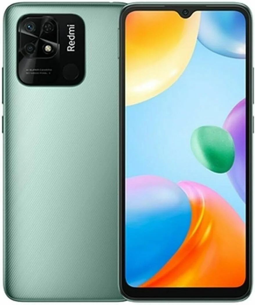شیائومی Redmi 10C 4G Volte با حافظه 128 گیگابایت + رم 4 گیگابایت، آنلاک فابریک، صفحه نمایش 6.71 اینچی، دوربین 50 مگاپیکسلی (غیرقابل استفاده در Verizon Sprint Boost Cricket Metro At&T) + (همراه با شارژر فندکی سریع) (سبز نعنایی)