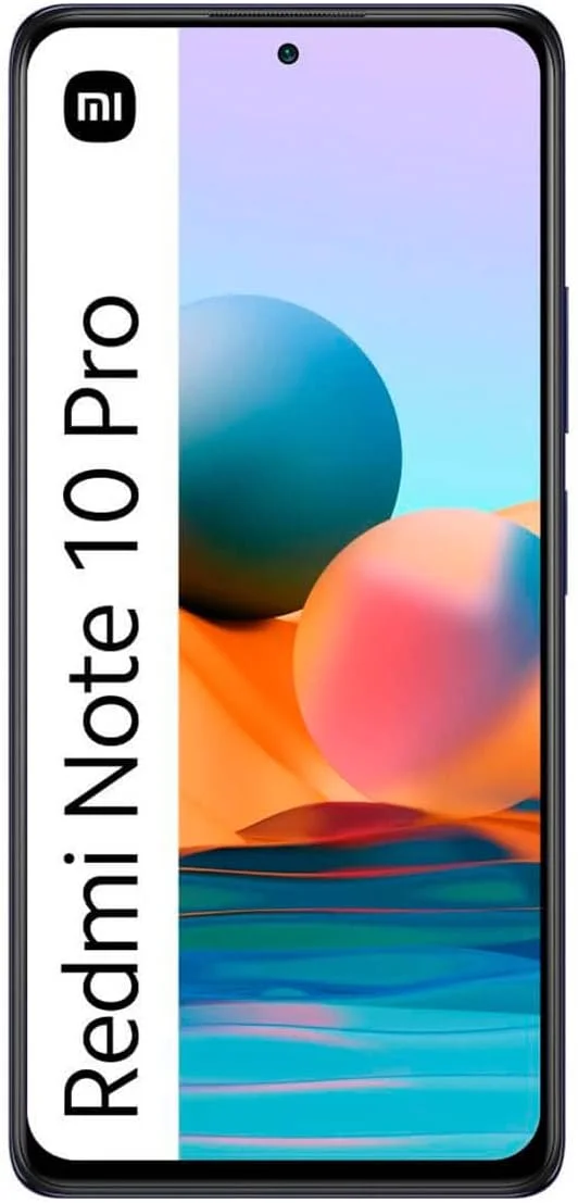 گوشی موبایل شیائومی Redmi Note 10 Pro دو سیم کارت 128 گیگابایت حافظه داخلی + 6 گیگابایت رم (فقط GSM | بدون CDMA) نسخه بین المللی آنلاک شده 4G/LTE - رنگ بنفش سحابی