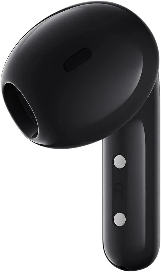 هندزفری بلوتوثی شیائومی Redmi Buds 4 Lite مشکی - درایور دینامیک 12 میلی‌متری کیفیت صدای HD مقاوم در برابر آب IPX4 - بلوتوث پیشرفته 5.2 - عمر باتری طولانی 18.5 ساعته - Google Fast Pair - مشکی، بی‌سیم (بازسازی شده)