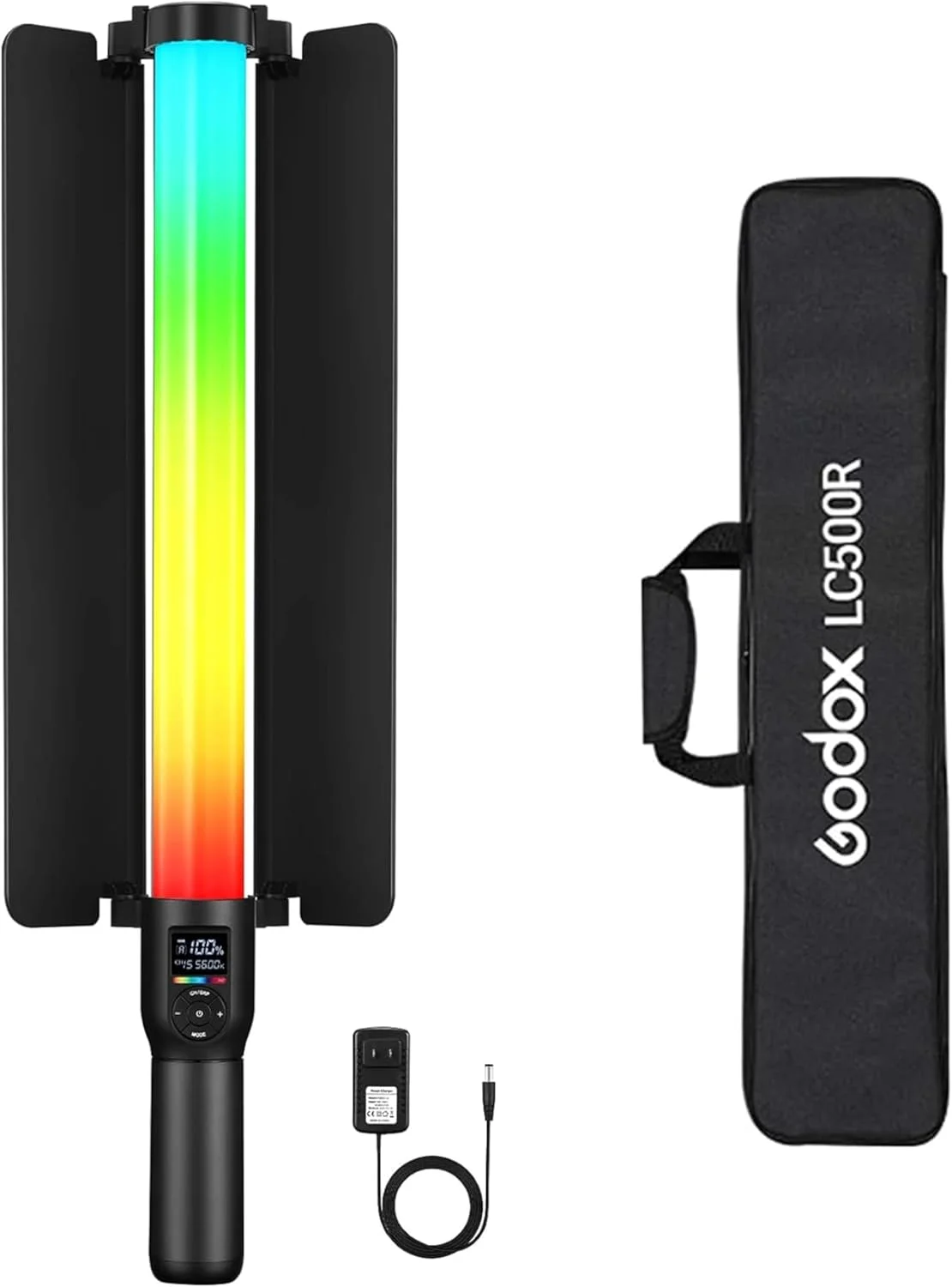 چراغ RGB گودکس استیک با افکت و باتری داخلی