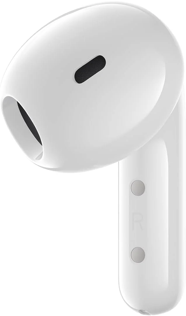 هدفون بی سیم سبک وزن شیائومی Redmi Buds 4 Lite با عمر باتری تا 20 ساعت، بلوتوث 5.3، درایور 12 میلی متری، IPX4، سفید (نسخه ES + 3 سال گارانتی)