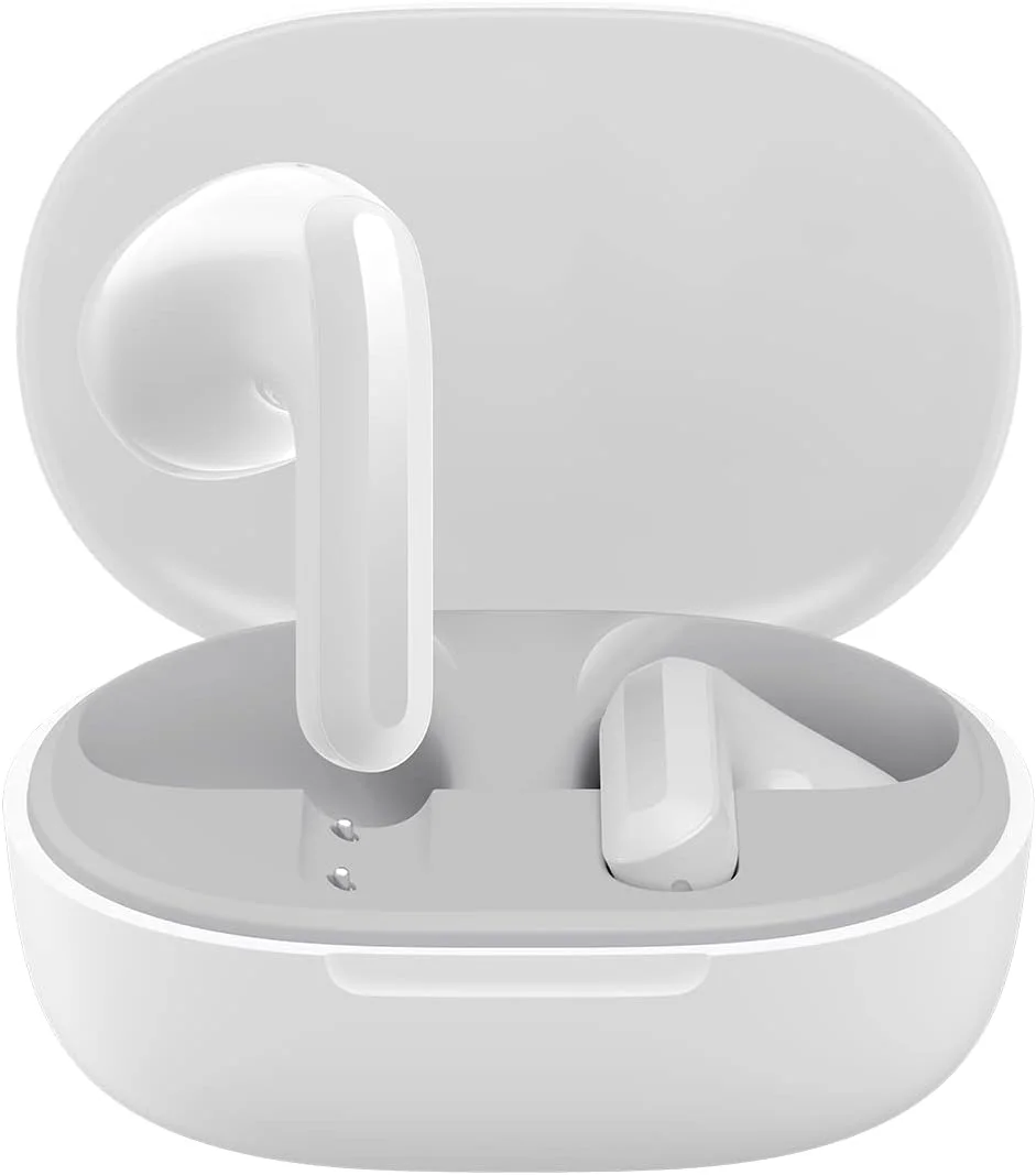 هدفون بی سیم سبک وزن شیائومی Redmi Buds 4 Lite با عمر باتری تا 20 ساعت، بلوتوث 5.3، درایور 12 میلی متری، IPX4، سفید (نسخه ES + 3 سال گارانتی)