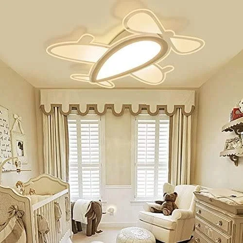 لوستر محبوب YUNZHI، لوستر مدرن اتاق کودک، چراغ سقفی هواپیمای LED، آکریلیک نور گرم، لوستر اتاق خواب کودک، چراغ آویز آهنی (رنگ: نور گرم) لوستر محبوب YUNZHI، لوستر مدرن اتاق کودک، چراغ سقفی هواپیمای LED، آکریلیک نور گرم، لوستر اتاق خواب کودک، چراغ آویز آهنی (رنگ: نور گرم)