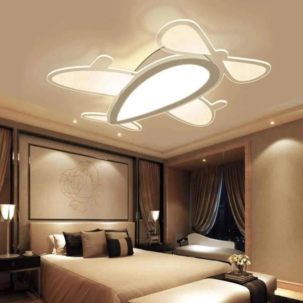 لوستر محبوب YUNZHI، لوستر مدرن اتاق کودک، چراغ سقفی هواپیمای LED، آکریلیک نور گرم، لوستر اتاق خواب کودک، چراغ آویز آهنی (رنگ: نور گرم) لوستر محبوب YUNZHI، لوستر مدرن اتاق کودک، چراغ سقفی هواپیمای LED، آکریلیک نور گرم، لوستر اتاق خواب کودک، چراغ آویز آهنی (رنگ: نور گرم)