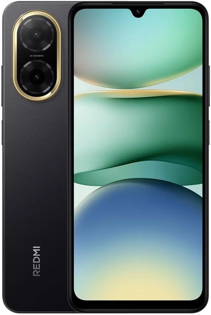 گوشی موبایل Redmi A5 مشکی نیمه شب با 4 گیگابایت رم و 128 گیگابایت حافظه داخلی