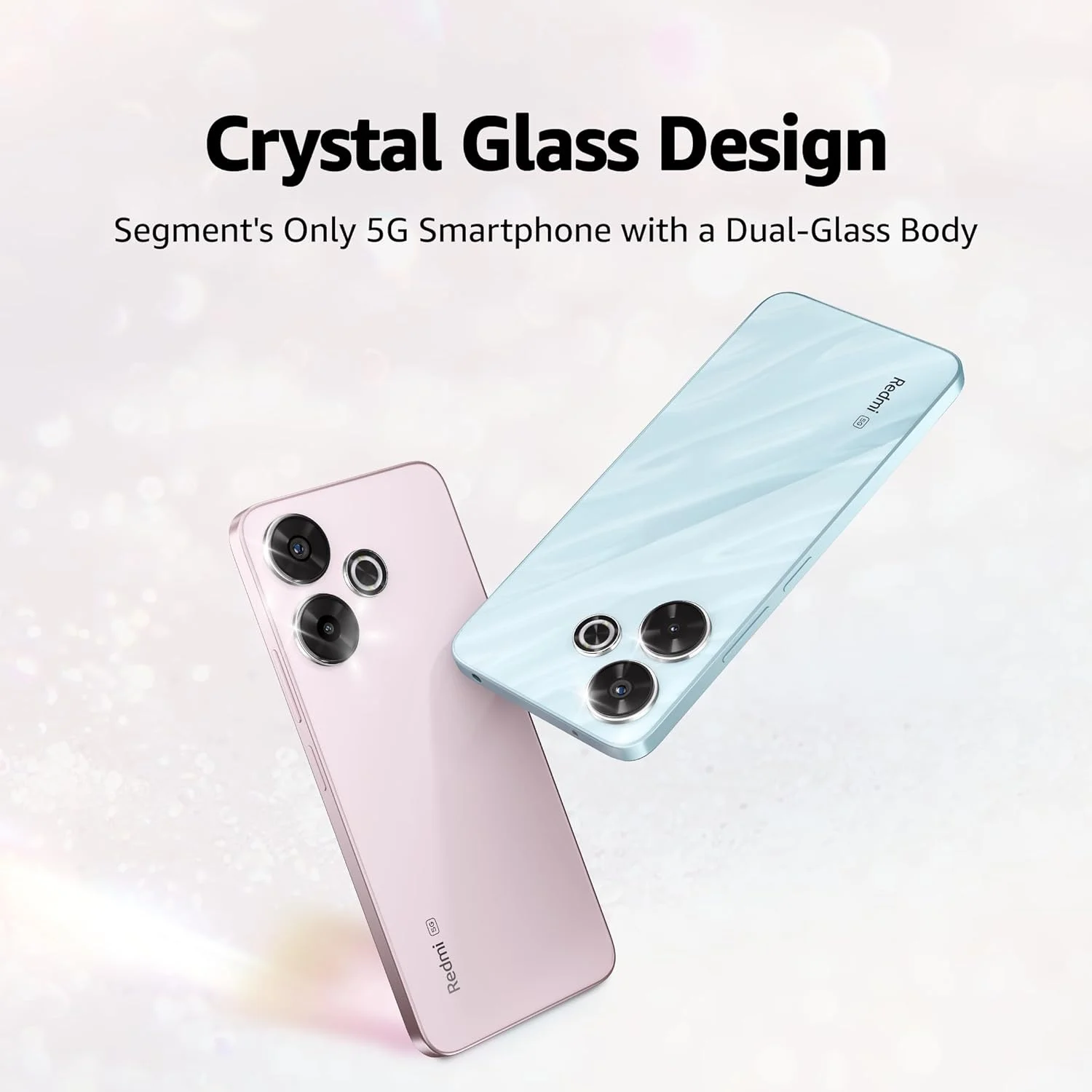 ردمی 13 5G، آبی هاوایی، 6 گیگابایت + 128 گیگابایت، عرضه در هند با SD 4 Gen 2 AE، دوربین حرفه ای 108 مگاپیکسلی، بزرگترین نمایشگر 6.75 اینچی در این رده