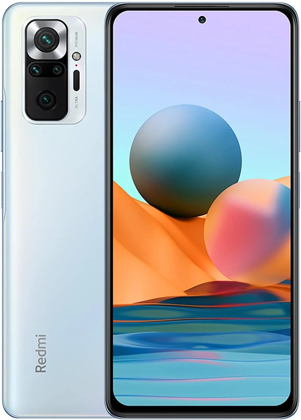 گوشی موبایل شیائومی Redmi Note 10 Pro دو سیم کارت آبی یخچالی با 8 گیگابایت رم و 128 گیگابایت حافظه داخلی 4G LET - نسخه گلوبال