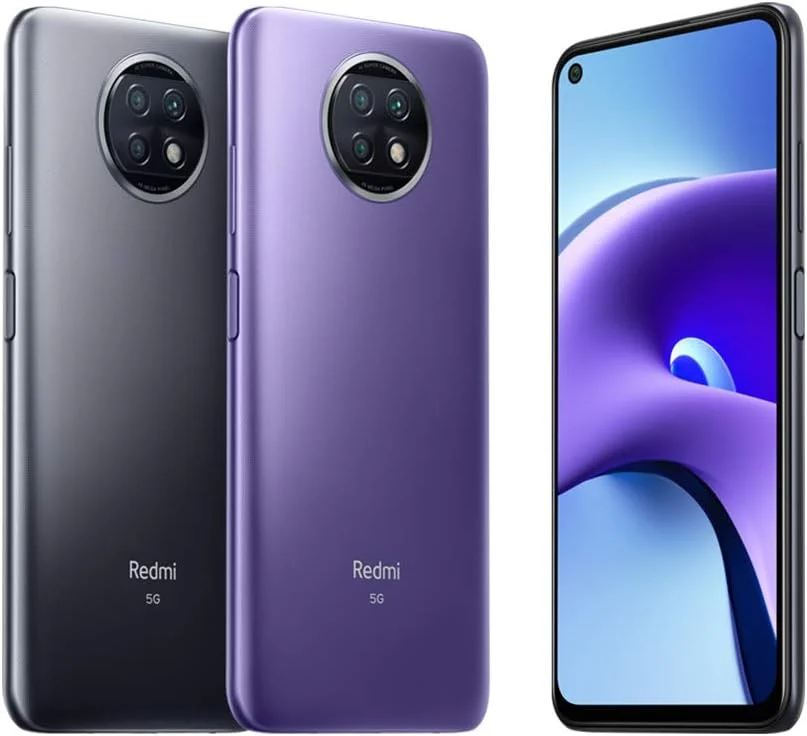 گوشی موبایل شیائومی Redmi Note 9T دو سیم کارت مشکی نیمه شب با رم 4 گیگابایت و حافظه داخلی 64 گیگابایت 5G LTE