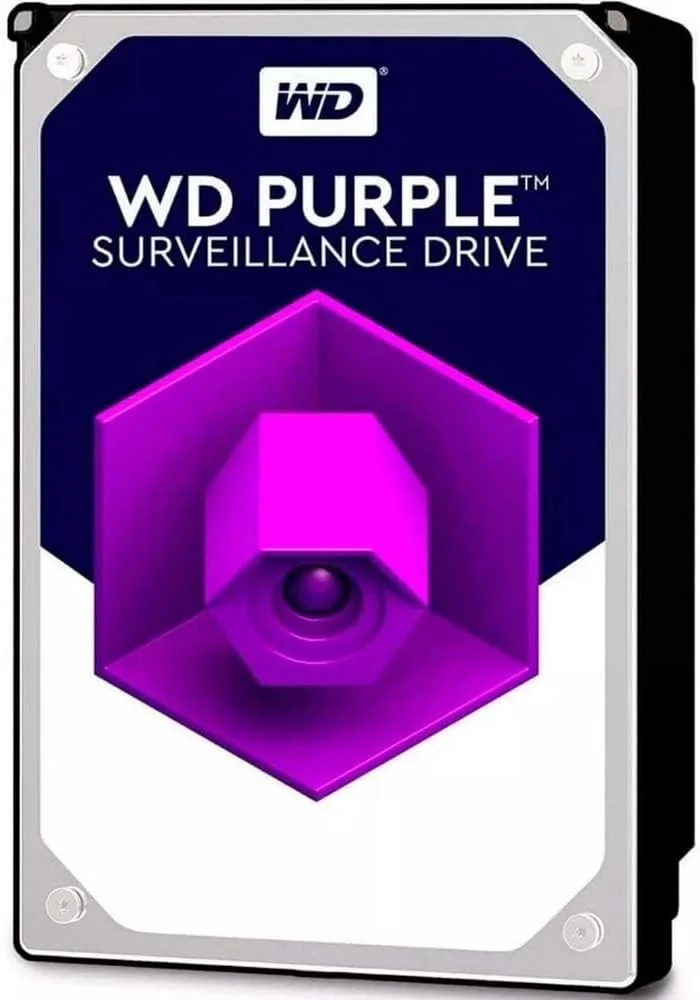 هارد دیسک نظارتی وسترن دیجیتال WD60PURZ 3.5 اینچی 6 ترابایتی برای دوربین مداربسته، بنفش