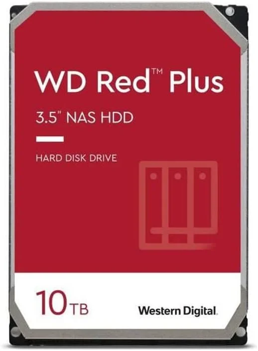 هارد دیسک داخلی وسترن دیجیتال 10 ترابایت WD Red Plus NAS - 7200 دور در دقیقه، SATA 6 گیگابیت بر ثانیه، CMR، 256 مگابایت کش، 3.5 اینچ - WD101EFBX هارد دیسک داخلی وسترن دیجیتال 10 ترابایت WD Red Plus NAS - 7200 دور در دقیقه، SATA 6 گیگابیت بر ثانیه، CMR، 256 مگابایت کش، 3.5 اینچ - WD101EFBX