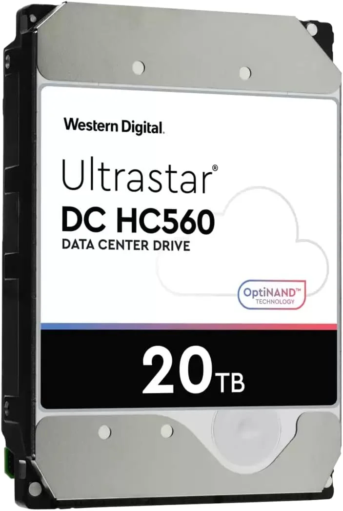 وسترن دیجیتال 20 ترابایت WD Ultrastar DH HC560 7200RPM 512MB مخصوص سازمان