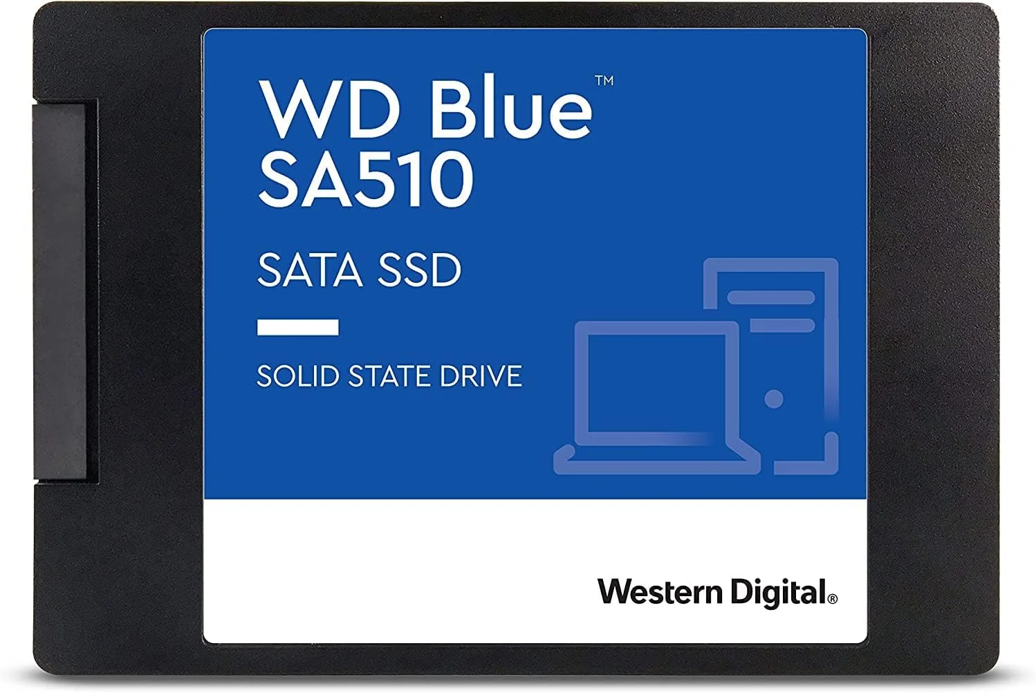 حافظه اس اس دی وسترن دیجیتال WD Blue 1TB 3D NAND 2.5 اینچ / 7 میلی متر SATA -WDBNCE0010PNC-WRSN