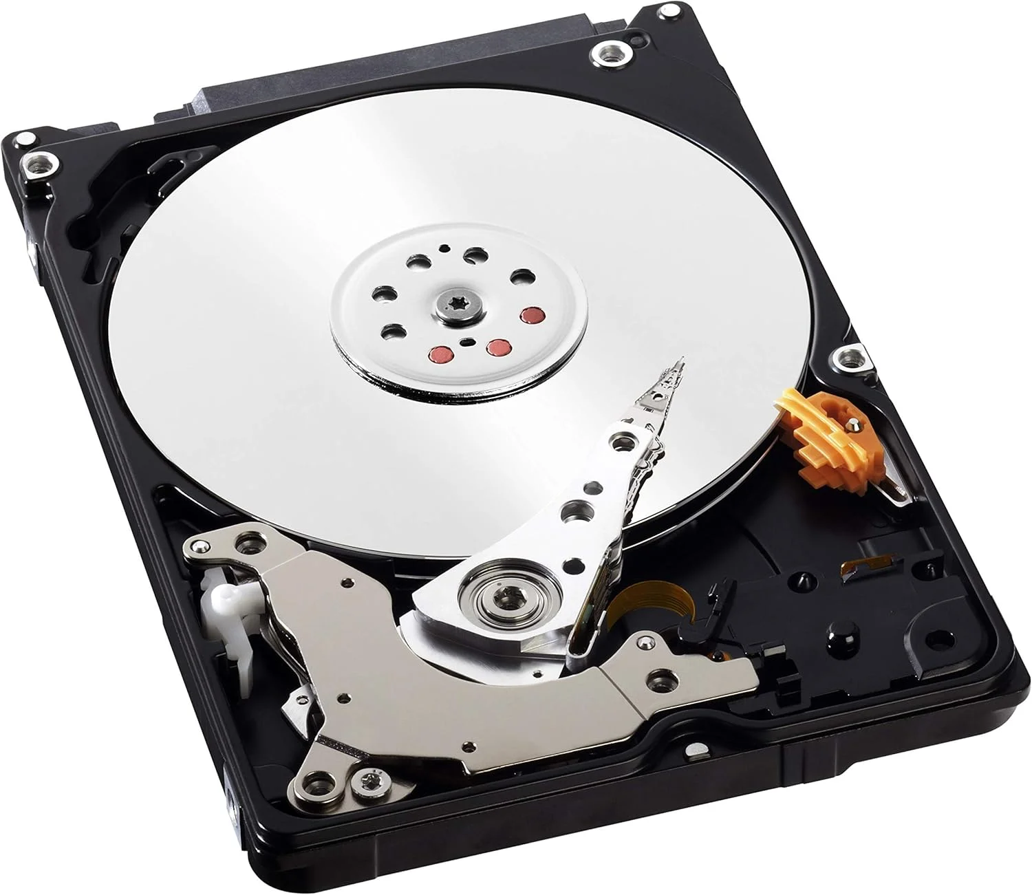 هارد دیسک موبایل وسترن دیجیتال WD Black با ظرفیت 500 گیگابایت - 7200 دور در دقیقه SATA 6 گیگابیت بر ثانیه 32 مگابایت کش 7 میلی متر 2.5 اینچ - WD5000LPLX (بازسازی شده)