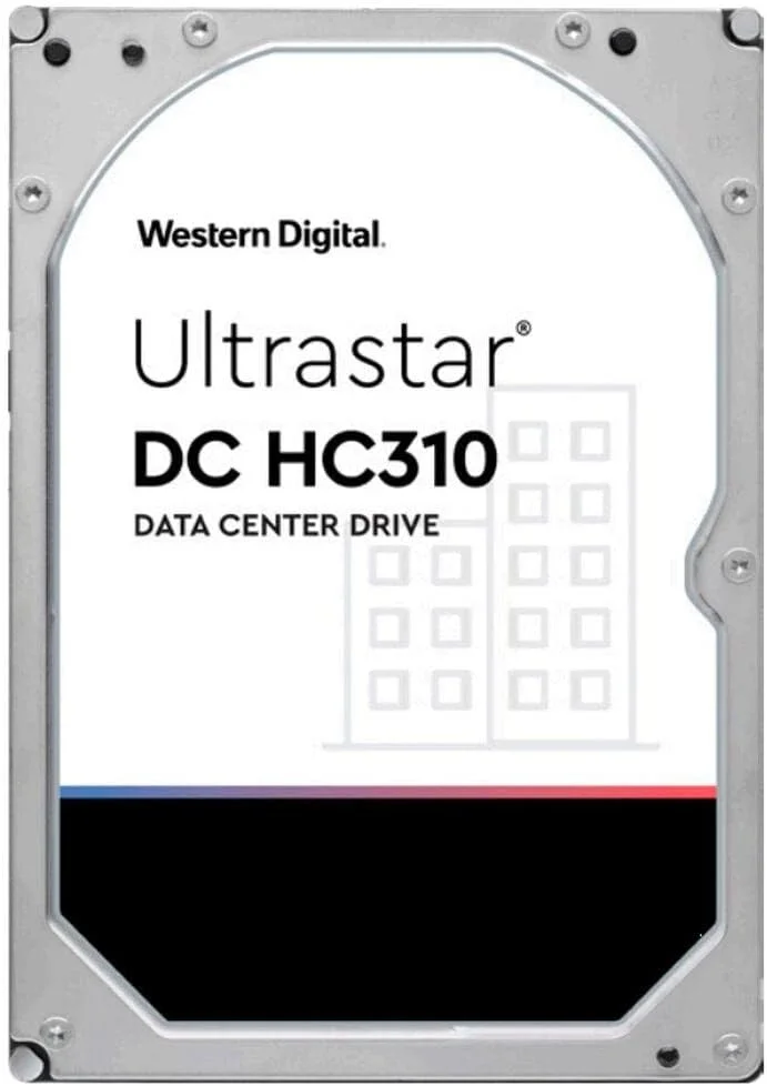 هارد دیسک سرور وسترن دیجیتال Ultrastar DC HC310 | ظرفیت 4 ترابایت | SATA 6 گیگابیت بر ثانیه | هارد درایوهای مرکز داده 3.5 اینچی | دور در دقیقه 7200 | 512E SE | نرخ انتقال تا 255 مگابایت بر ثانیه | محرک میکرو دو مرحله ای | نقره ای