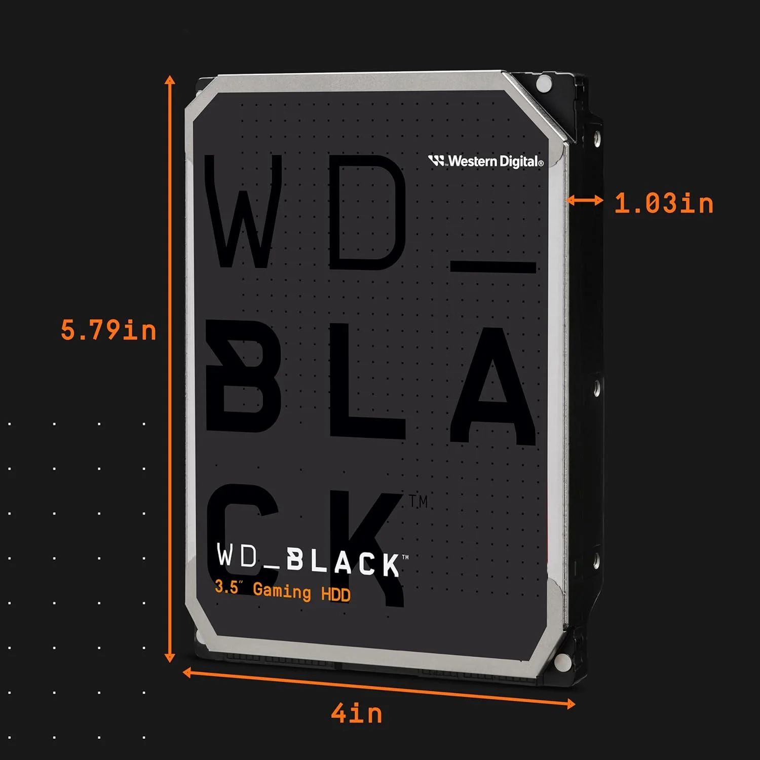 هارد دیسک داخلی گیمینگ وسترن دیجیتال WD Black با ظرفیت 4 ترابایت - 7200 دور در دقیقه، SATA 6 گیگابیت بر ثانیه، 256 مگابایت حافظه کش، 3.5 اینچ - WD4006FZBX هارد دیسک داخلی گیمینگ وسترن دیجیتال WD Black با ظرفیت 4 ترابایت - 7200 دور در دقیقه، SATA 6 گیگابیت بر ثانیه، 256 مگابایت حافظه کش، 3.5 اینچ - WD4006FZBX