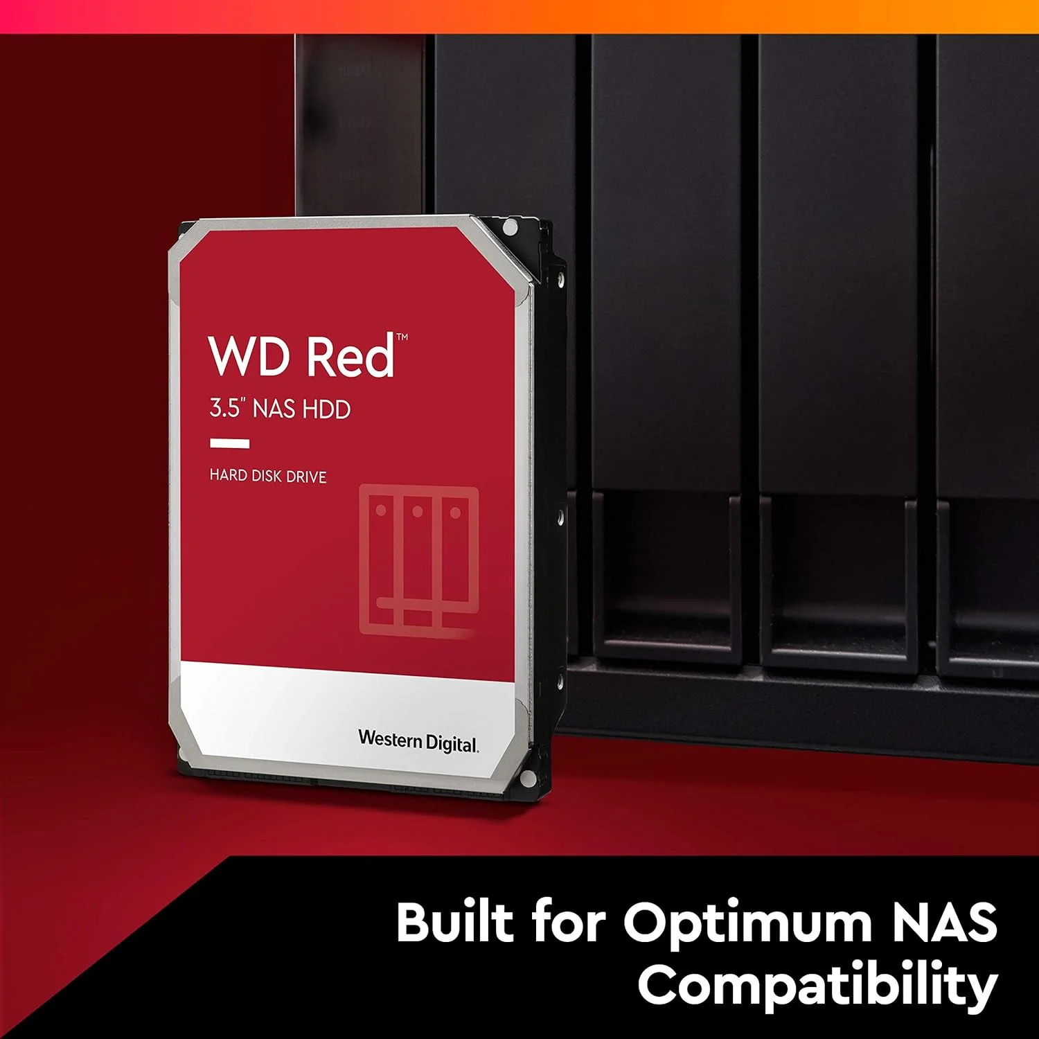هارد دیسک داخلی وسترن دیجیتال 3 ترابایت WD Red NAS - 5400 دور در دقیقه، SATA 6 گیگابیت بر ثانیه، SMR، 256 مگابایت حافظه کش، 3.5 اینچ - WD30EFAX