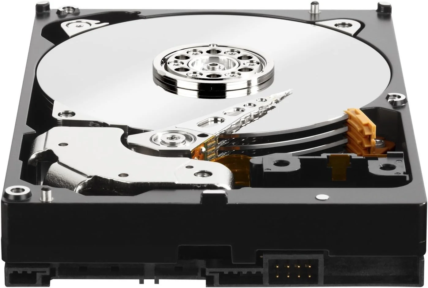 هارد دیسک داخلی دسکتاپ وسترن دیجیتال Caviar Black 2 ترابایت SATA III 7200 RPM 64 مگابایت کش Bulk/OEM - WD2002FAEX (بازسازی شده)