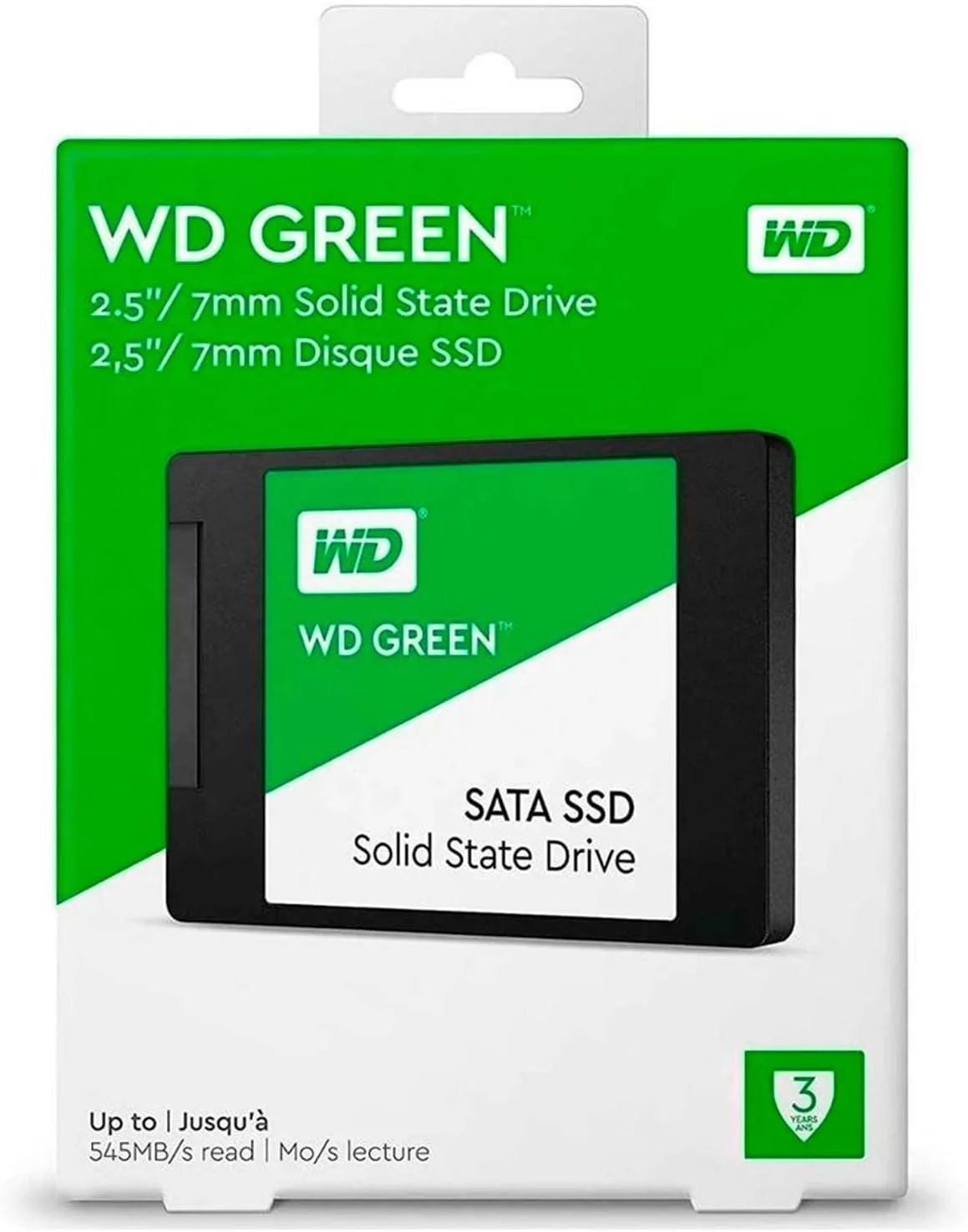 درایو SSD داخلی 480 گیگابایتی وسترن دیجیتال Green SATA III 2.5 اینچی | WDS480G2G0A