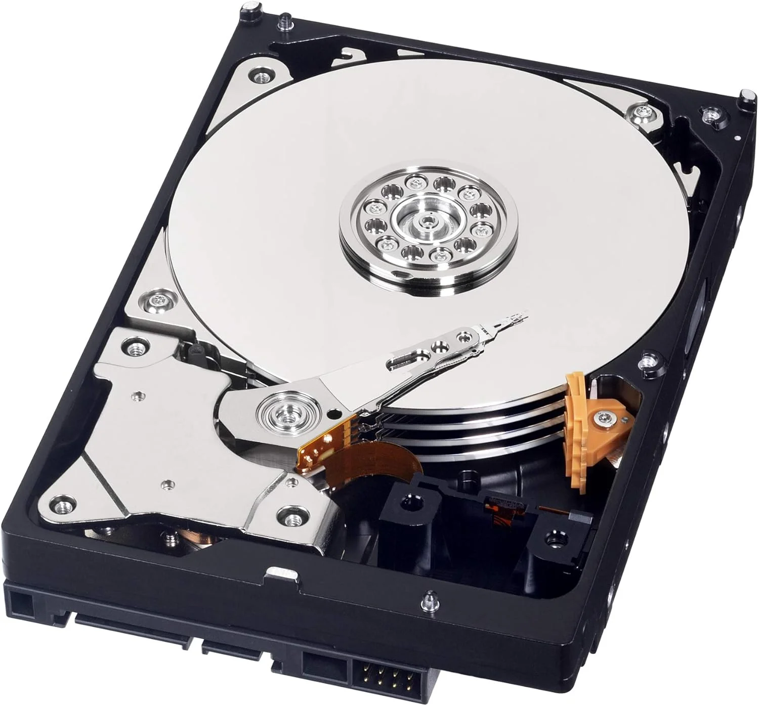 هارد دیسک داخلی 500 گیگابایتی وسترن دیجیتال آبی 3.5 اینچی SATA III