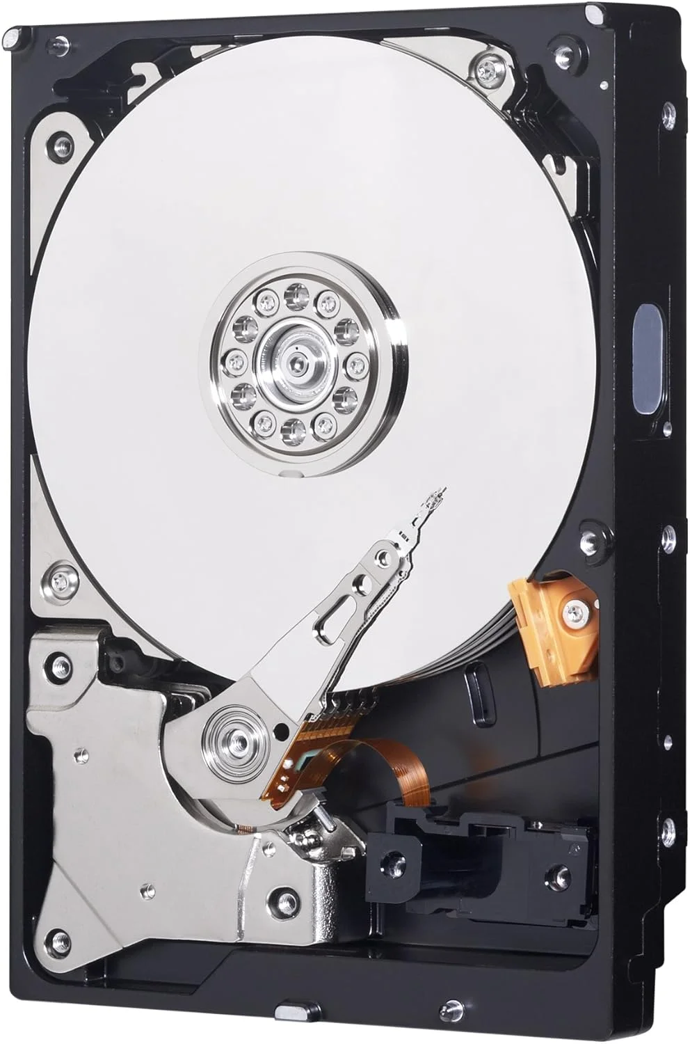 هارد دیسک وسترن دیجیتال WD با ظرفیت 2 ترابایت، 3.5 اینچی، مناسب دسکتاپ مدل Mainstream WDBH2D0020HNC-NRSN