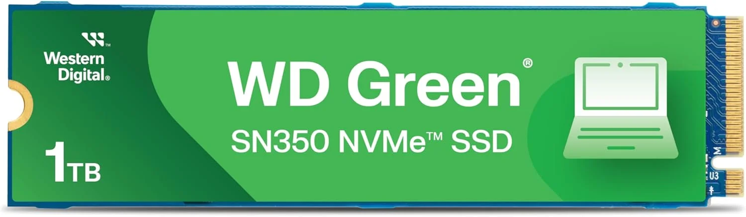 درایو حالت جامد داخلی 1 ترابایتی وسترن دیجیتال Green M.2 PCI Express QLC NVMe