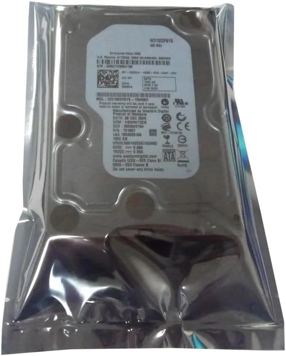 هارد دیسک وسترن دیجیتال 1 ترابایت 7200 دور در دقیقه SATA 3.0 گیگابیت بر ثانیه 3.5 اینچی مدل RE3 (بازسازی شده)