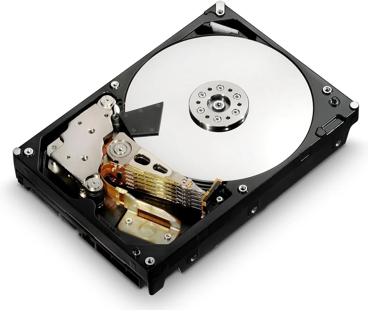 هارد دیسک اینترنال وسترن دیجیتال HGST Ultrastar 7K4000 با ظرفیت 4 ترابایت، سایز 3.5 اینچ، سرعت 7200 دور در دقیقه، رابط SAS 12Gb/s، حافظه کش 64 مگابایت - مدل HUS724040ALS640