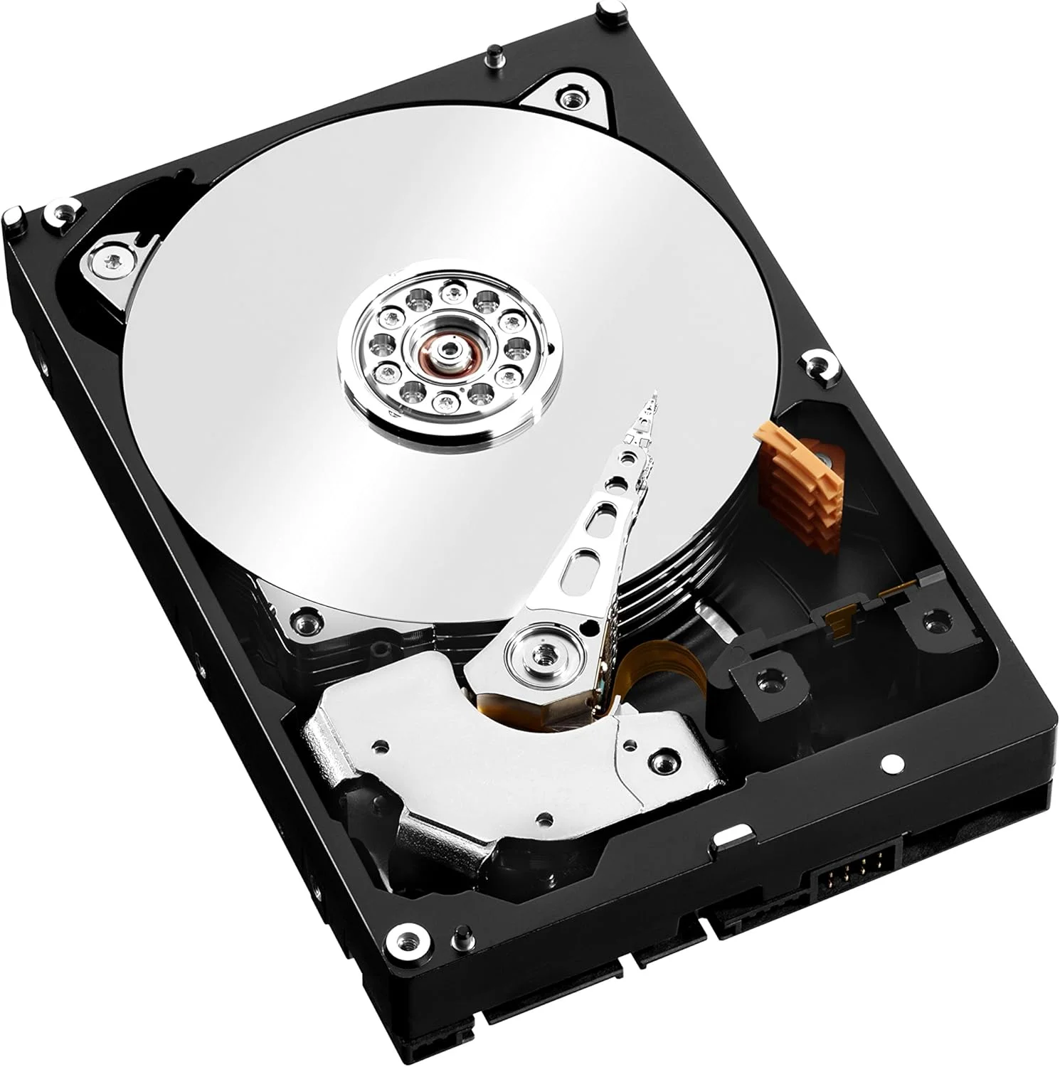 هارد دیسک داخلی NAS وسترن دیجیتال Red Pro با ظرفیت 6 ترابایت، سایز 3.5 اینچ، رابط SATA III، سرعت 7200 دور در دقیقه و حافظه کش 128 مگابایت (WD6002FFWX)
