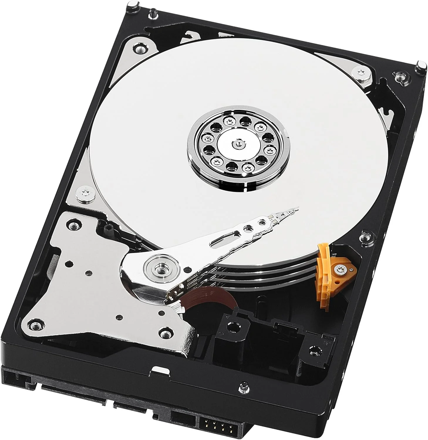 هارد دیسک نظارتی وسترن دیجیتال WD Purple NV با ظرفیت 6 ترابایت - Intellipower SATA 6 Gb/s 64MB Cache 3.5 اینچ - WD6NPURX