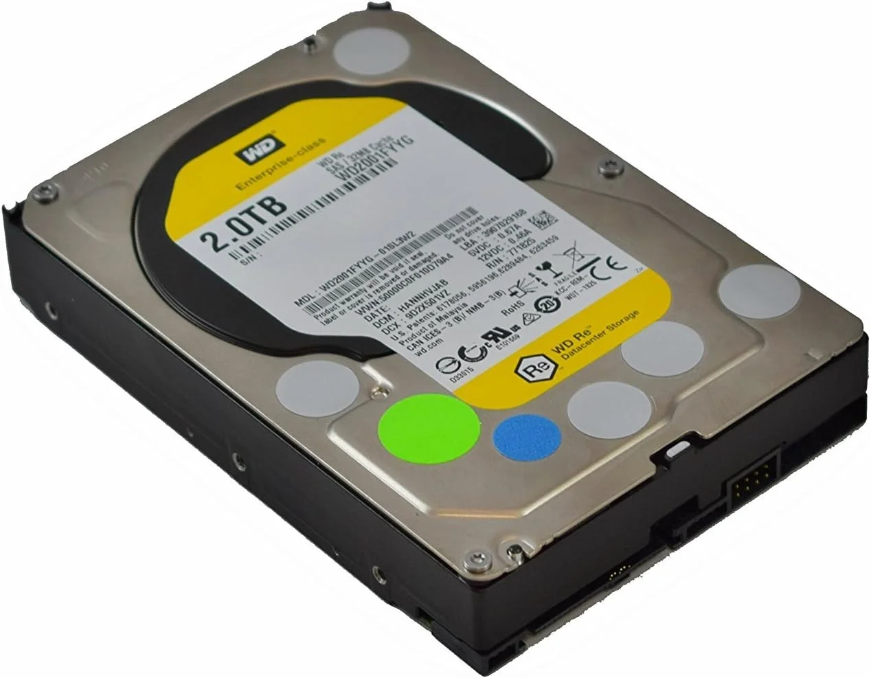هارد دیسک 2 ترابایتی اینترپرایز RE SAS وسترن دیجیتال 3.5 اینچی