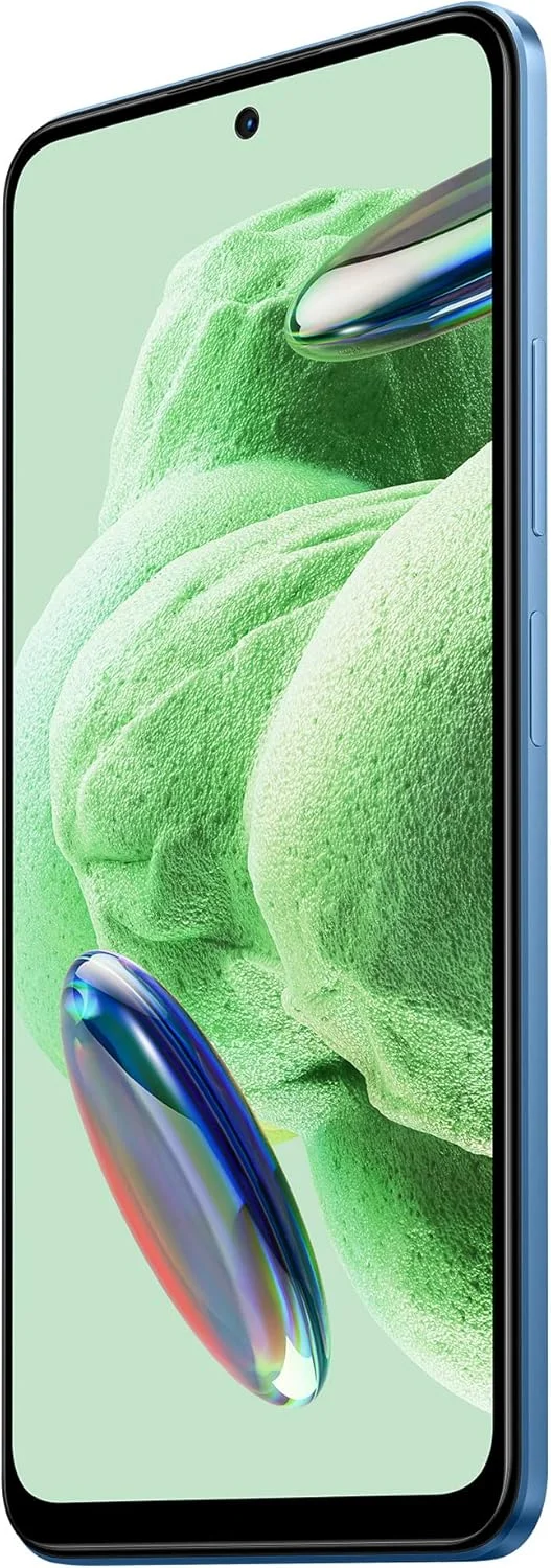 گوشی موبایل شیائومی Redmi Note 12 5G آبی عرفانی با 6 گیگابایت رم و 128 گیگابایت حافظه داخلی | اولین گوشی با نمایشگر 120 هرتز Super AMOLED و پردازنده Snapdragon® 4 Gen 1 | دوربین سه گانه 48 مگاپیکسلی AI