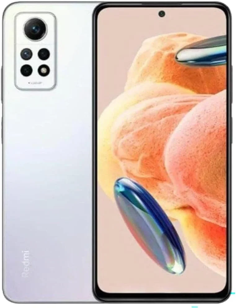 گوشی موبایل شیائومی Redmi Note 12 Pro دو سیم کارت 128 گیگابایت حافظه داخلی + 6 گیگابایت رم (فقط GSM | بدون CDMA) نسخه بین المللی، آنلاک شده کارخانه ای 4G/LTE (سفید قطبی)