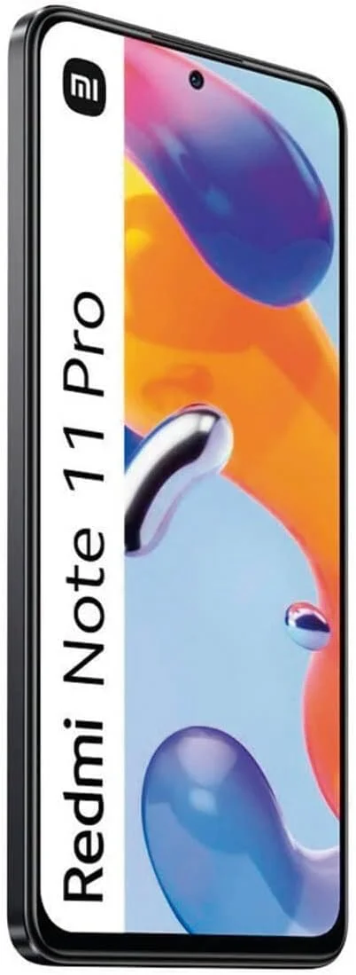 شیائومی Redmi Note 11 Pro 4G (خاکستری گرافیتی، 8 گیگابایت رم، 128 گیگابایت حافظه) - 120 هرتز، FHD+ AMOLED DotDisplay | دوربین 108 مگاپیکسلی با دوربین ماکرو 2 مگاپیکسلی شیائومی Redmi Note 11 Pro 4G (خاکستری گرافیتی، 8 گیگابایت رم، 128 گیگابایت حافظه) - 120 هرتز، FHD+ AMOLED DotDisplay | دوربین 108 مگاپیکسلی با دوربین ماکرو 2 مگاپیکسلی