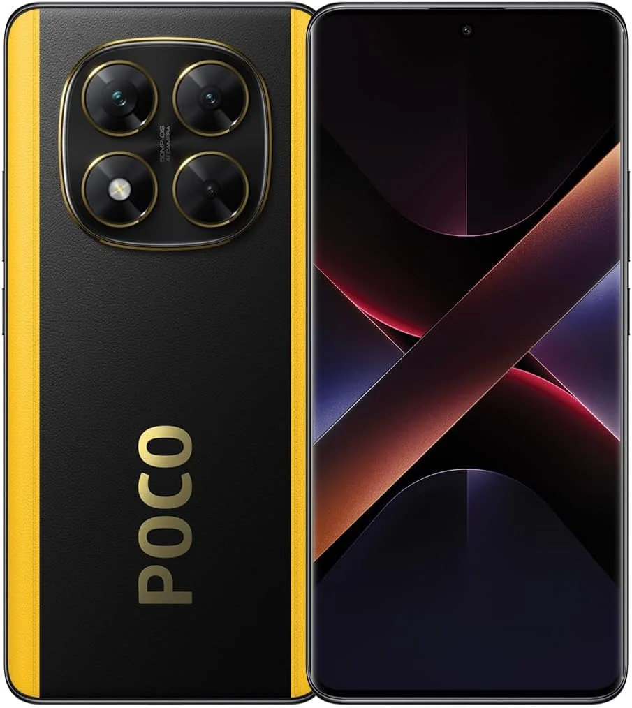 گوشی موبایل POCO X7 مشکی 5G با 12 گیگابایت رم و 512 گیگابایت حافظه داخلی | پردازنده Mediatek Dimensity 7300-Ultra | صفحه نمایش خمیده 1.5K 120Hz AMOLED | دوربین اصلی 50 مگاپیکسلی با OIS | IP68 و باتری 5110mAh