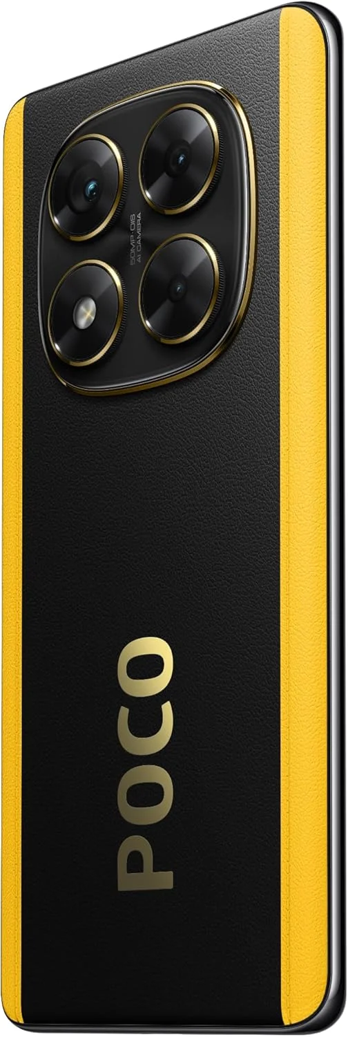 گوشی موبایل POCO X7 مشکی 5G با 12 گیگابایت رم و 512 گیگابایت حافظه داخلی | پردازنده Mediatek Dimensity 7300-Ultra | صفحه نمایش خمیده 1.5K 120Hz AMOLED | دوربین اصلی 50 مگاپیکسلی با OIS | IP68 و باتری 5110mAh