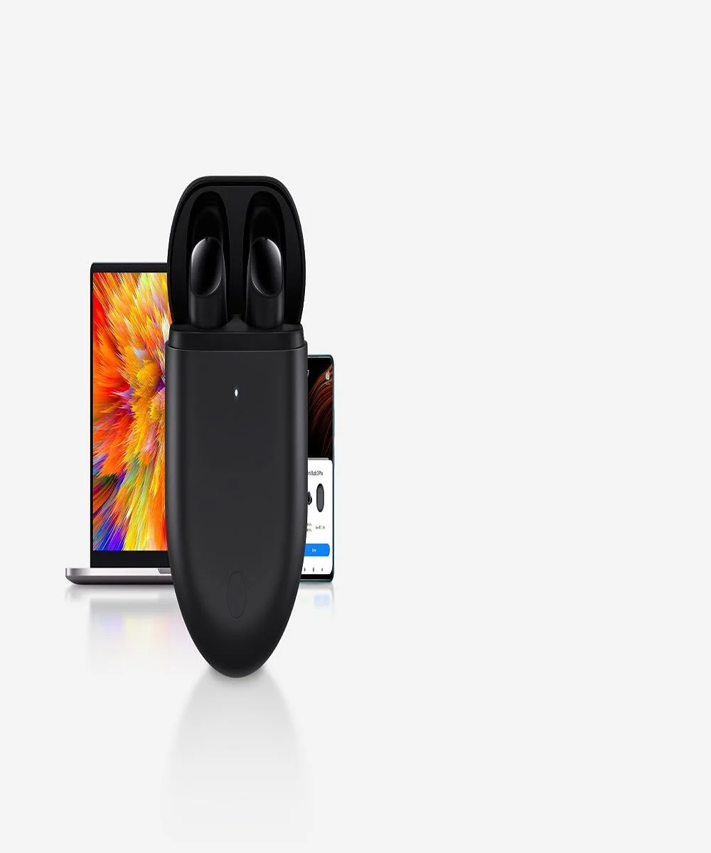 هدفون بی سیم شیائومی Redmi Buds 3 Pro با حذف نویز هوشمند 35 دسی بل، اتصال دو دستگاه، شارژ بی سیم، عمر باتری طولانی 28 ساعته، مشکی گرافیتی، 65x48x26 میلی متر؛ 55 گرم هدفون بی سیم شیائومی Redmi Buds 3 Pro با حذف نویز هوشمند 35 دسی بل، اتصال دو دستگاه، شارژ بی سیم، عمر باتری طولانی 28 ساعته، مشکی گرافیتی، 65x48x26 میلی متر؛ 55 گرم