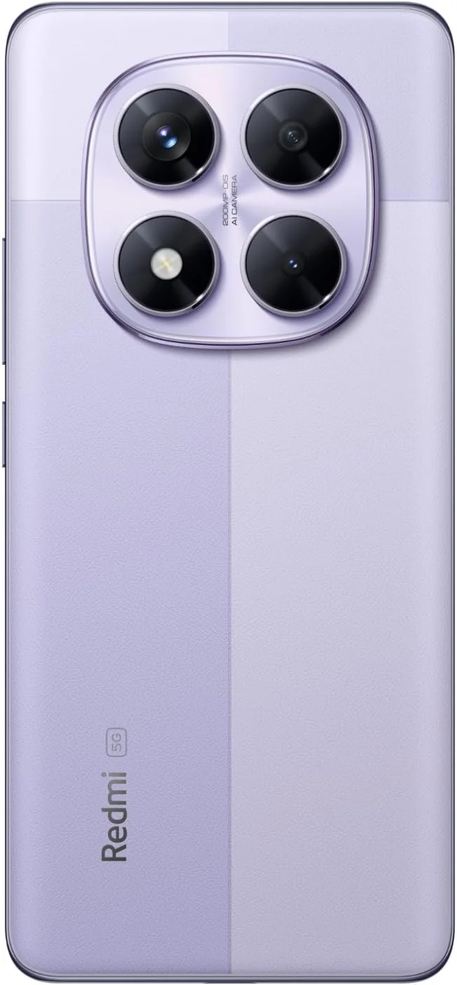گوشی موبایل شیائومی Redmi Note 14 Pro 5G (بنفش اسطوخودوسی، 12 گیگابایت رم، 512 گیگابایت حافظه داخلی) | سیستم دوربین هوش مصنوعی 200 مگاپیکسلی حرفه ای | صفحه نمایش 6.67 اینچی AMOLED خمیده 120 هرتز | باتری 5110 میلی آمپر ساعت (typ) گوشی موبایل شیائومی Redmi Note 14 Pro 5G (بنفش اسطوخودوسی، 12 گیگابایت رم، 512 گیگابایت حافظه داخلی) | سیستم دوربین هوش مصنوعی 200 مگاپیکسلی حرفه ای | صفحه نمایش 6.67 اینچی AMOLED خمیده 120 هرتز | باتری 5110 میلی آمپر ساعت (typ)