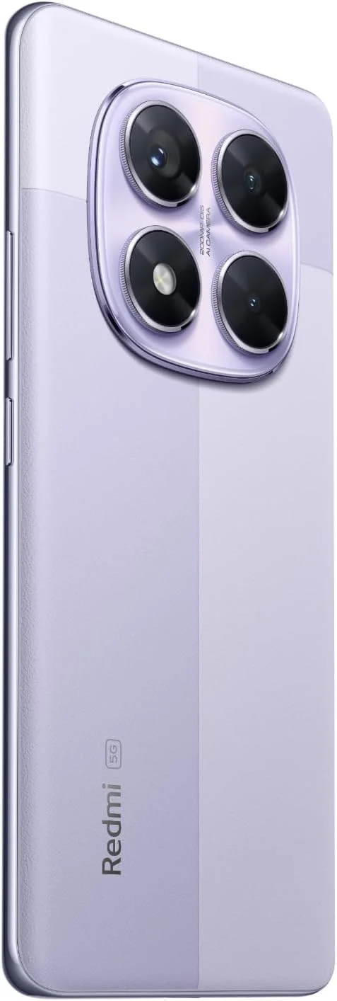 گوشی موبایل شیائومی Redmi Note 14 Pro 5G (بنفش اسطوخودوسی، 12 گیگابایت رم، 512 گیگابایت حافظه داخلی) | سیستم دوربین هوش مصنوعی 200 مگاپیکسلی حرفه ای | صفحه نمایش 6.67 اینچی AMOLED خمیده 120 هرتز | باتری 5110 میلی آمپر ساعت (typ) گوشی موبایل شیائومی Redmi Note 14 Pro 5G (بنفش اسطوخودوسی، 12 گیگابایت رم، 512 گیگابایت حافظه داخلی) | سیستم دوربین هوش مصنوعی 200 مگاپیکسلی حرفه ای | صفحه نمایش 6.67 اینچی AMOLED خمیده 120 هرتز | باتری 5110 میلی آمپر ساعت (typ)