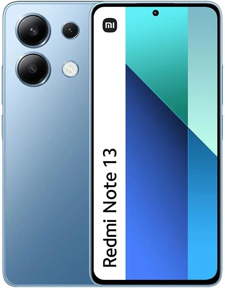 گوشی هوشمند Redmi Note 13 4G | رم 8 گیگابایت حافظه داخلی 512 گیگابایت | دوربین سه گانه 108 مگاپیکسل | صفحه نمایش 6.67 اینچی AMOLED 120 هرتز | Snapdragon 685 | باتری 5000 میلی آمپر ساعت | دو سیم کارت | شارژ سریع 33 واتی (آبی یخی)