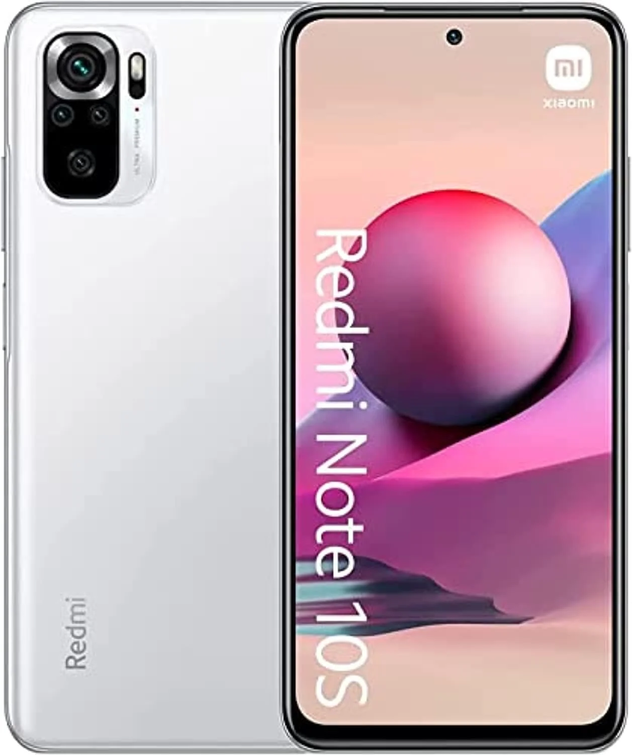 گوشی موبایل شیائومی Redmi Note 10S دو سیم کارت صفحه نمایش Amoled رنگ Pebble White رم 8 گیگابایت حافظه 128 گیگابایت 4G Lte