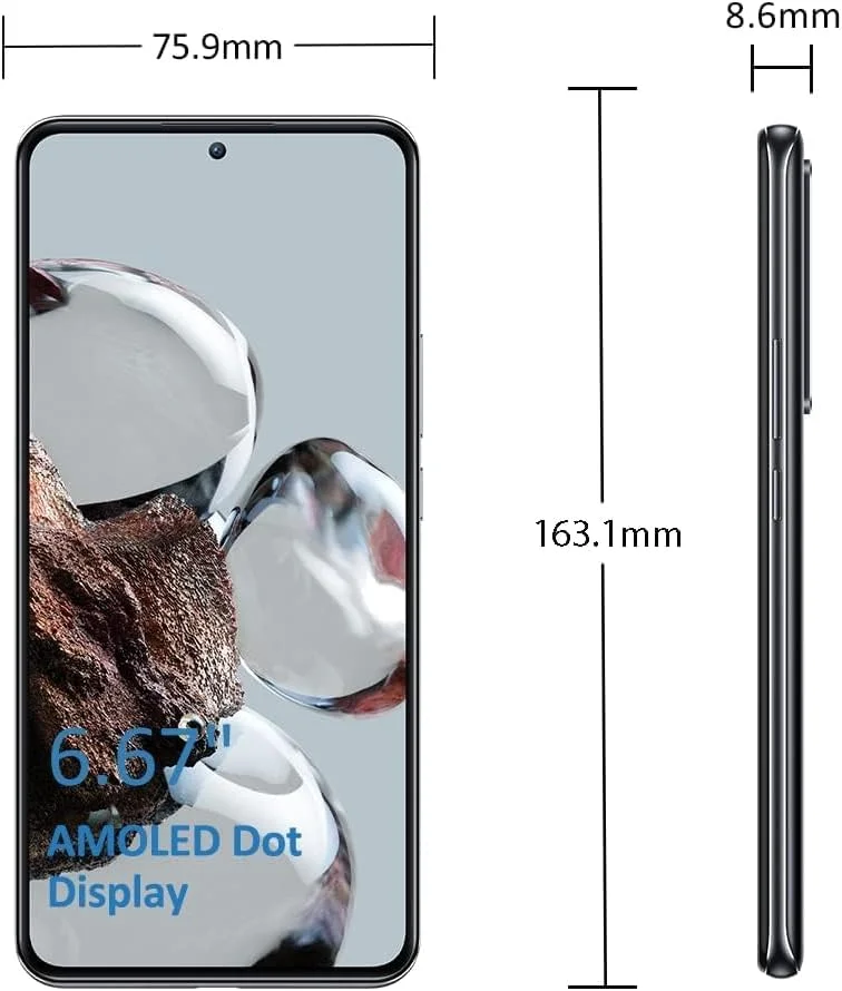 شیائومی 12T (مشکی کیهانی، 8 گیگابایت رم، 256 گیگابایت حافظه) - نمایشگر 120 هرتز CrystalRes AMOLED DotDisplay | دوربین حرفهای 108 مگاپیکسلی | MediaTek Dimensity 8100-Ultra | شارژ فوقالعاده هوشمند 120 واتی شیائومی 12T (مشکی کیهانی، 8 گیگابایت رم، 256 گیگابایت حافظه) - نمایشگر 120 هرتز CrystalRes AMOLED DotDisplay | دوربین حرفهای 108 مگاپیکسلی | MediaTek Dimensity 8100-Ultra | شارژ فوقالعاده هوشمند 120 واتی