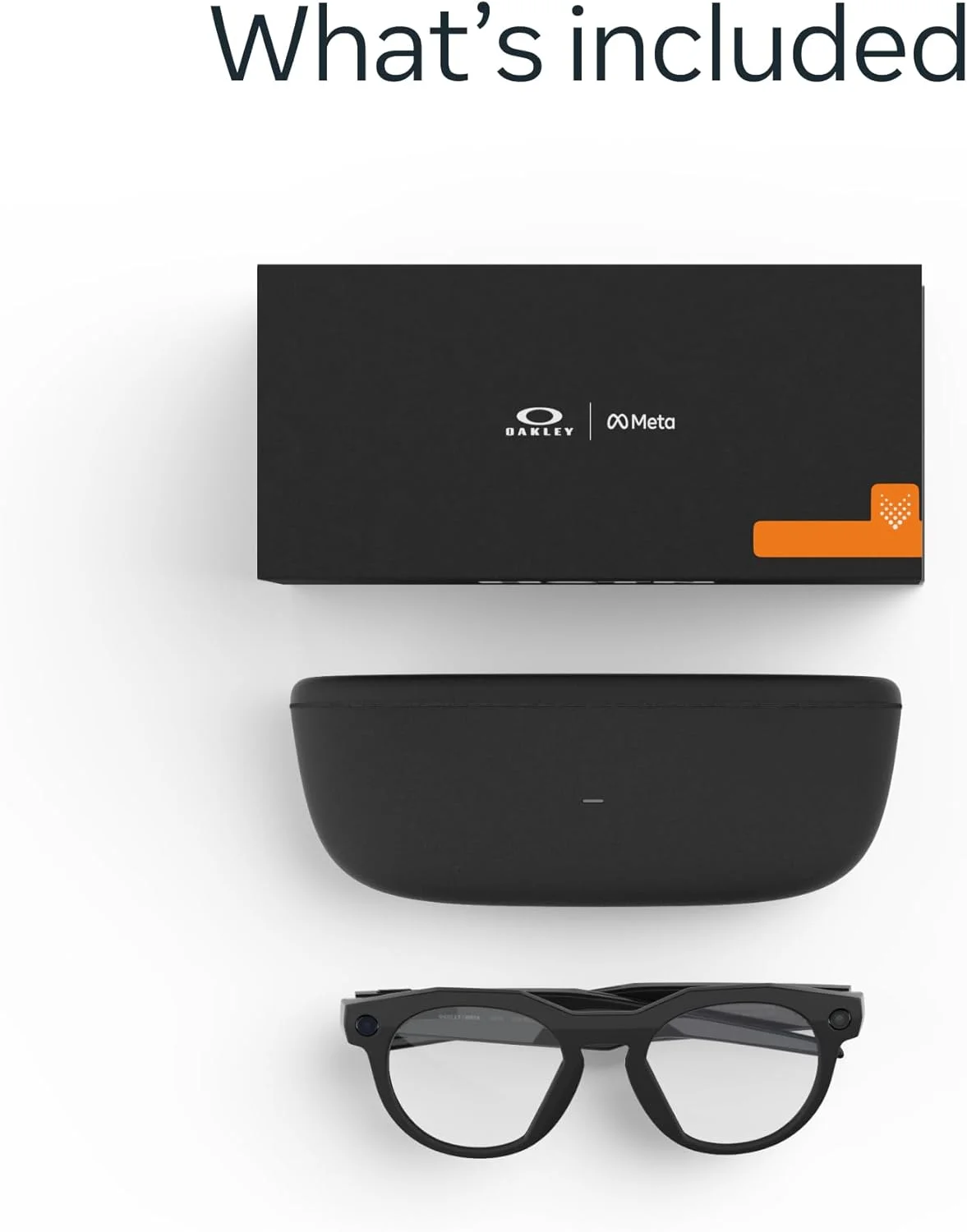 عینک آفتابی Oakley | Meta HSTN Ai (مشکی/شفاف) عینک آفتابی Oakley | Meta HSTN Ai (مشکی/شفاف)