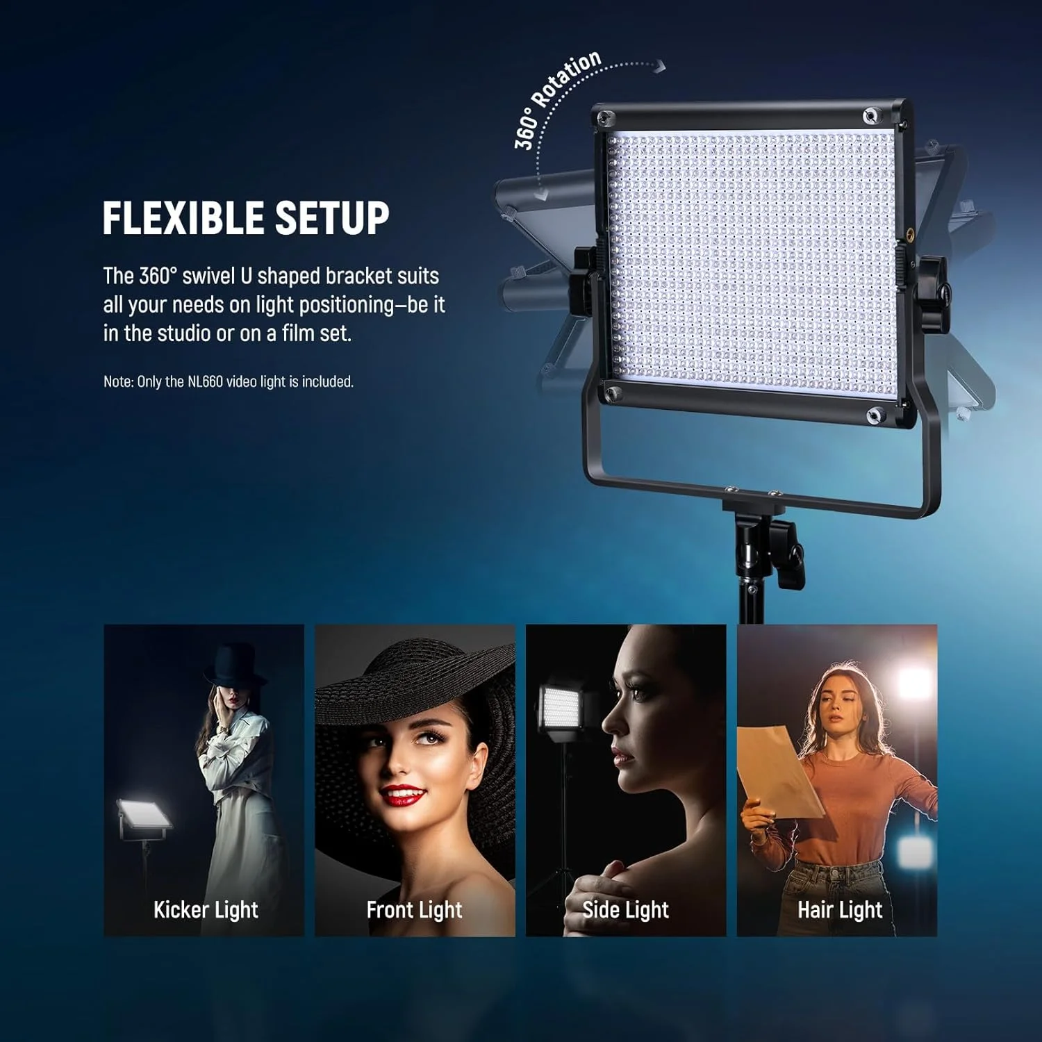نور استودیویی LED دو رنگ NEEWER با سه پایه و بارندور، نور کلیدی پنل ویدئویی برای ضبط ویدئو، استریمینگ، عکاسی، 660 LED 3200K-5600K 3300lx/1m دیمر پذیر CRI96+، NL660 نور استودیویی LED دو رنگ NEEWER با سه پایه و بارندور، نور کلیدی پنل ویدئویی برای ضبط ویدئو، استریمینگ، عکاسی، 660 LED 3200K-5600K 3300lx/1m دیمر پذیر CRI96+، NL660