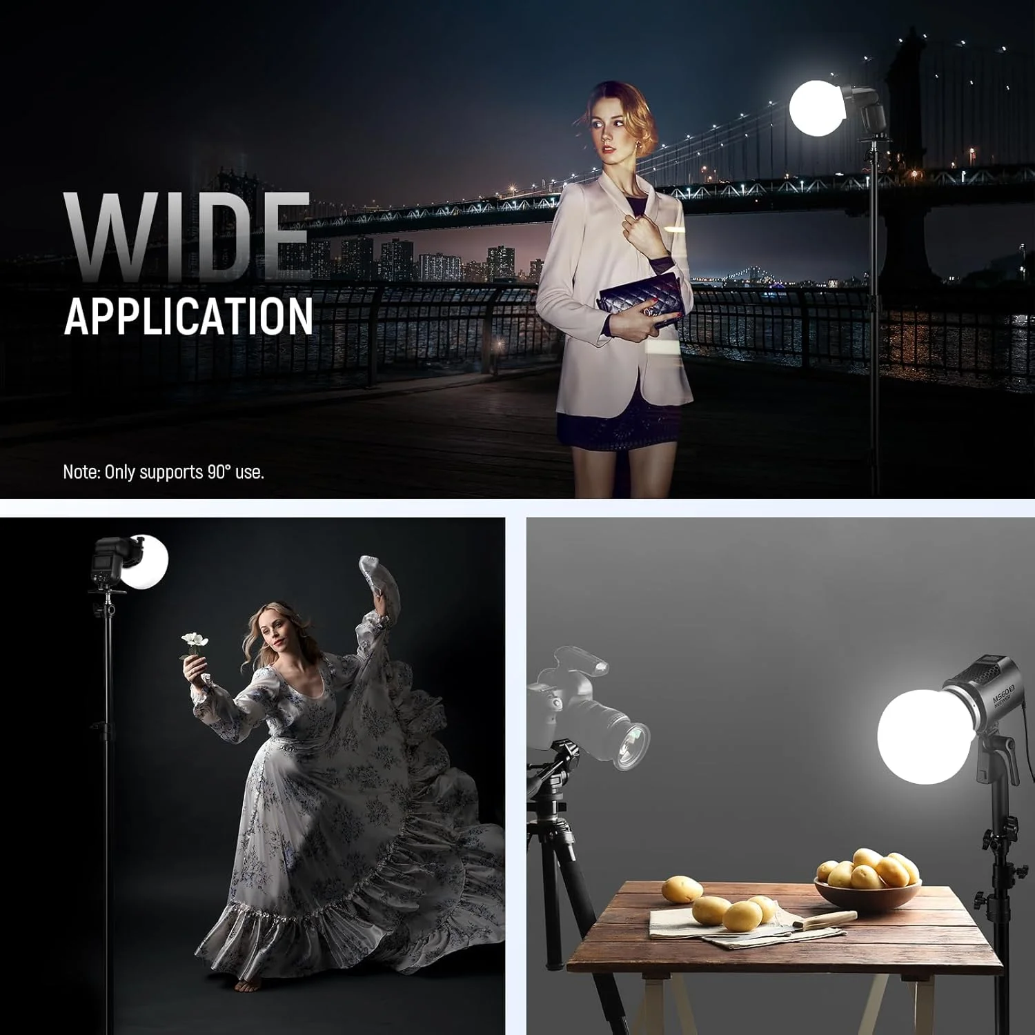 نورافکن سافت باکس Neewer CRS6 با 3 حلقه آداپتور، سازگار با فلاش های گرد Godox V1 Z1 Z2 و اسپیدلایت مربعی Z760 و غیره، پایه برای نور ویدئویی MS60B MS60C MS150B نورافکن سافت باکس Neewer CRS6 با 3 حلقه آداپتور، سازگار با فلاش های گرد Godox V1 Z1 Z2 و اسپیدلایت مربعی Z760 و غیره، پایه برای نور ویدئویی MS60B MS60C MS150B