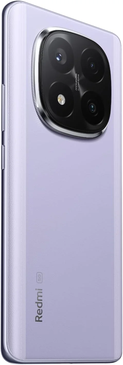 گوشی موبایل شیائومی Redmi Note 14 Pro+ 5G (بنفش اسطوخودوس، 12 گیگابایت رم، 512 گیگابایت حافظه داخلی) | سیستم دوربین هوش مصنوعی 200 مگاپیکسلی حرفه ای | صفحه نمایش 6.67 اینچی AMOLED خمیده 120 هرتز | باتری 5110 میلی آمپر ساعت (typ)