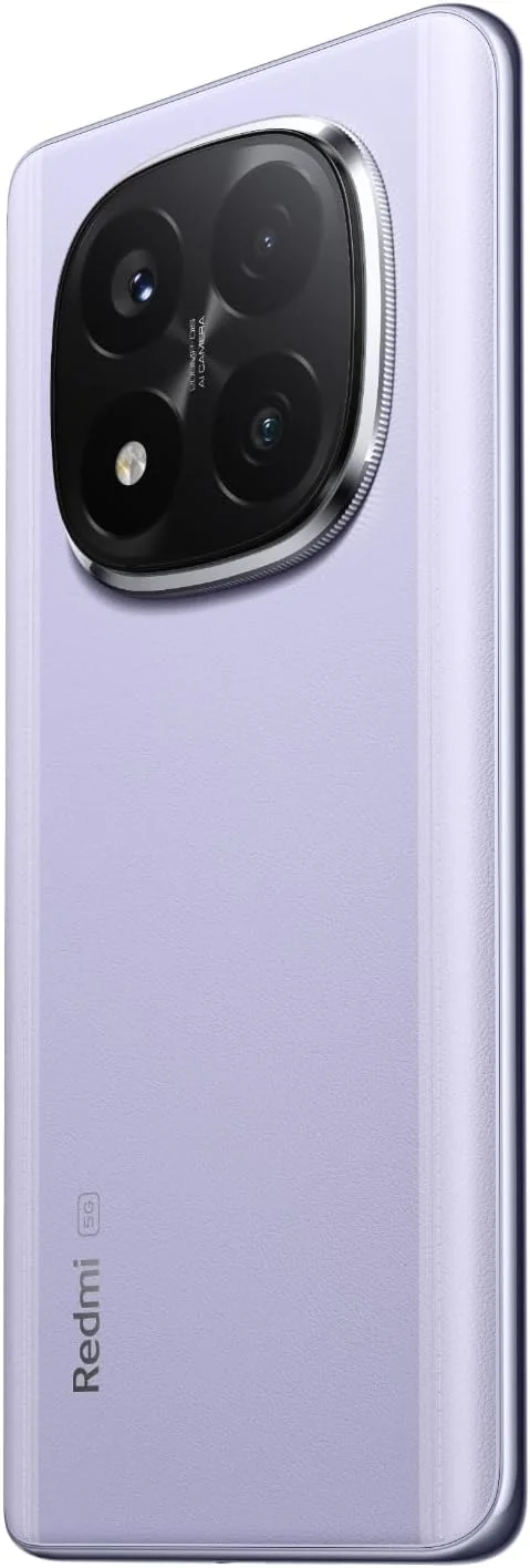 گوشی موبایل شیائومی Redmi Note 14 Pro+ 5G (بنفش اسطوخودوس، 12 گیگابایت رم، 512 گیگابایت حافظه داخلی) | سیستم دوربین هوش مصنوعی 200 مگاپیکسلی حرفه ای | صفحه نمایش 6.67 اینچی AMOLED خمیده 120 هرتز | باتری 5110 میلی آمپر ساعت (typ)