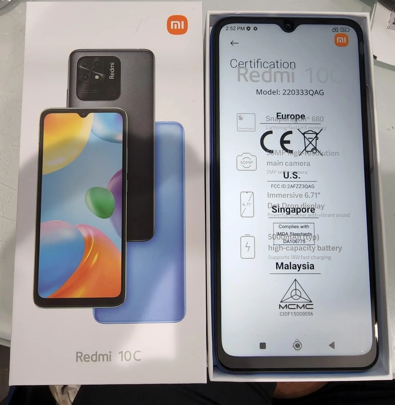 شیائومی Redmi 10C 4G Volte با حافظه 128 گیگابایت + رم 4 گیگابایت، آنلاک کارخانه، صفحه نمایش 6.71 اینچی، دوربین 50 مگاپیکسلی (غیر قابل استفاده در Verizon Sprint Boost Cricket Metro At&T) + (همراه با شارژر سریع خودرو) (خاکستری گرافیتی) شیائومی Redmi 10C 4G Volte با حافظه 128 گیگابایت + رم 4 گیگابایت، آنلاک کارخانه، صفحه نمایش 6.71 اینچی، دوربین 50 مگاپیکسلی (غیر قابل استفاده در Verizon Sprint Boost Cricket Metro At&T) + (همراه با شارژر سریع خودرو) (خاکستری گرافیتی)